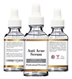 Acne do soro da cara da anti acne da marca própria e tratamento orgânicos do poro