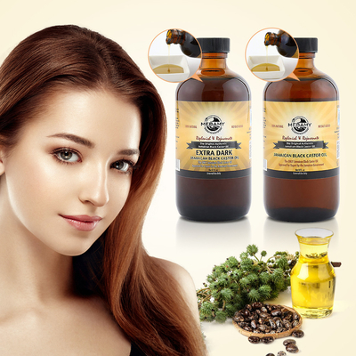 Do óleo orgânico natural puro do tratamento do cabelo de OEM/ODM óleo de rícino preto jamaicano
