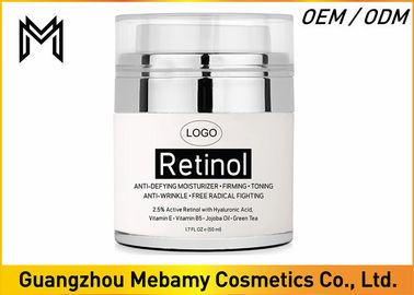 Os ingredientes naturais do creme orgânico ativo do olho do Retinol reduzem enrugamentos/linhas tênues