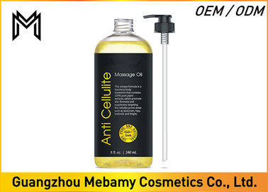 Do óleo puro da massagem do corpo dos extratos das plantas de 100% anti celulites que promovem a consistência da pele