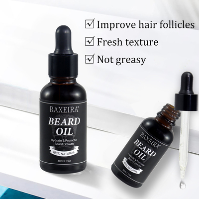Promove o óleo da barba e da barba do emoliente do condicionador do crescimento do bigode